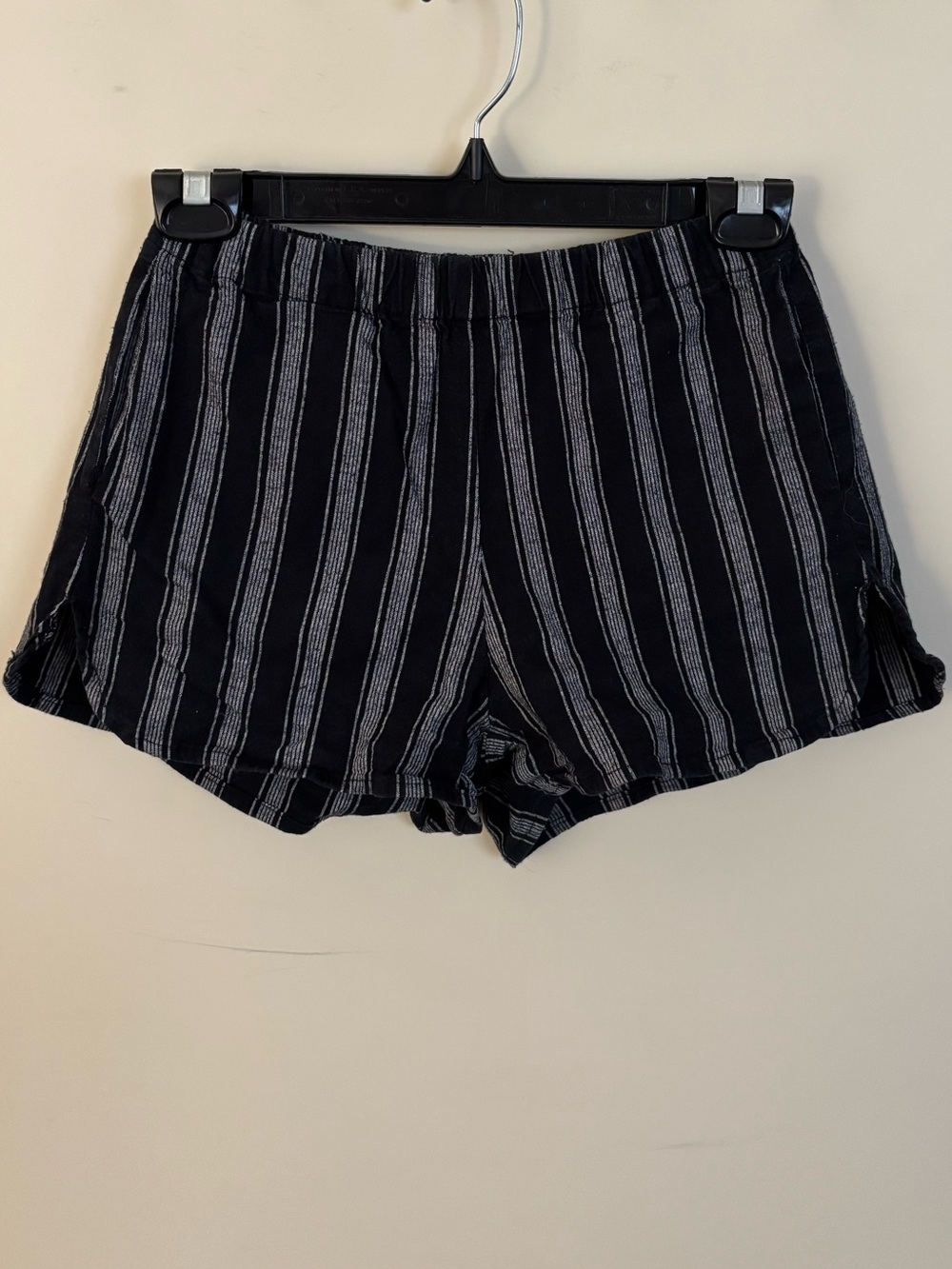 Black Striped Brandy Melville Shorts